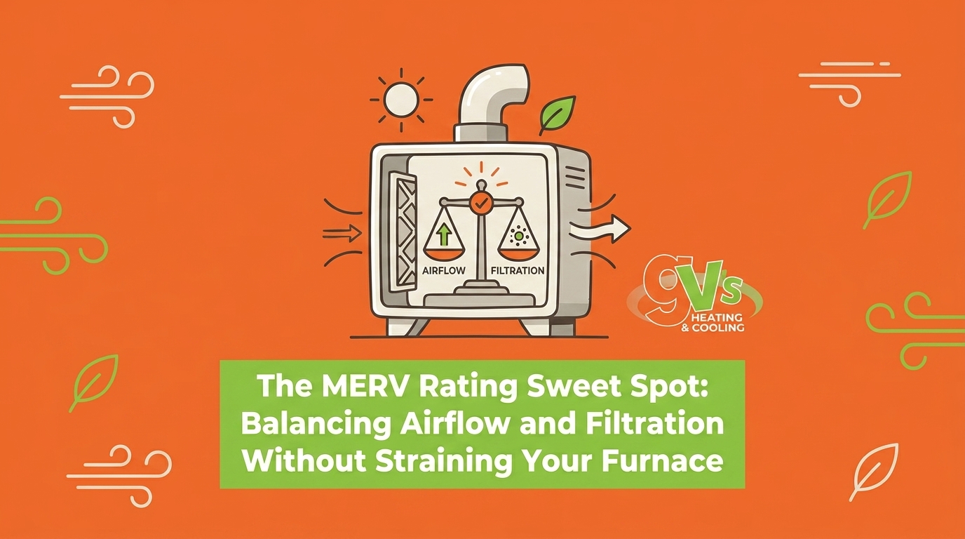 HVAC Blog 3 The MERV Rating Sweet Spot: Balancing Airflow and Filtration Without Straining Your Furnace — featured image