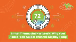 Smart Thermostat Hysteresis: Why Your House Feels Colder Than the Display Temp — featured image