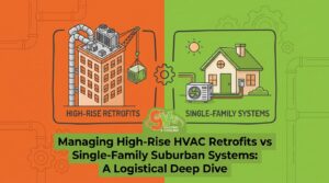 Managing High-Rise HVAC Retrofits vs Single-Family Suburban Systems: A Logistical Deep Dive — featured image