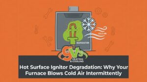 Hot Surface Ignitor Degradation: Why Your Furnace Blows Cold Air Intermittently — featured image